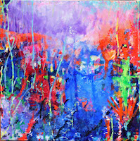 IMG_4827 Abstract XVI , 35 x 35, acrylic on unprimed canvas, blue orange purple_edited-1